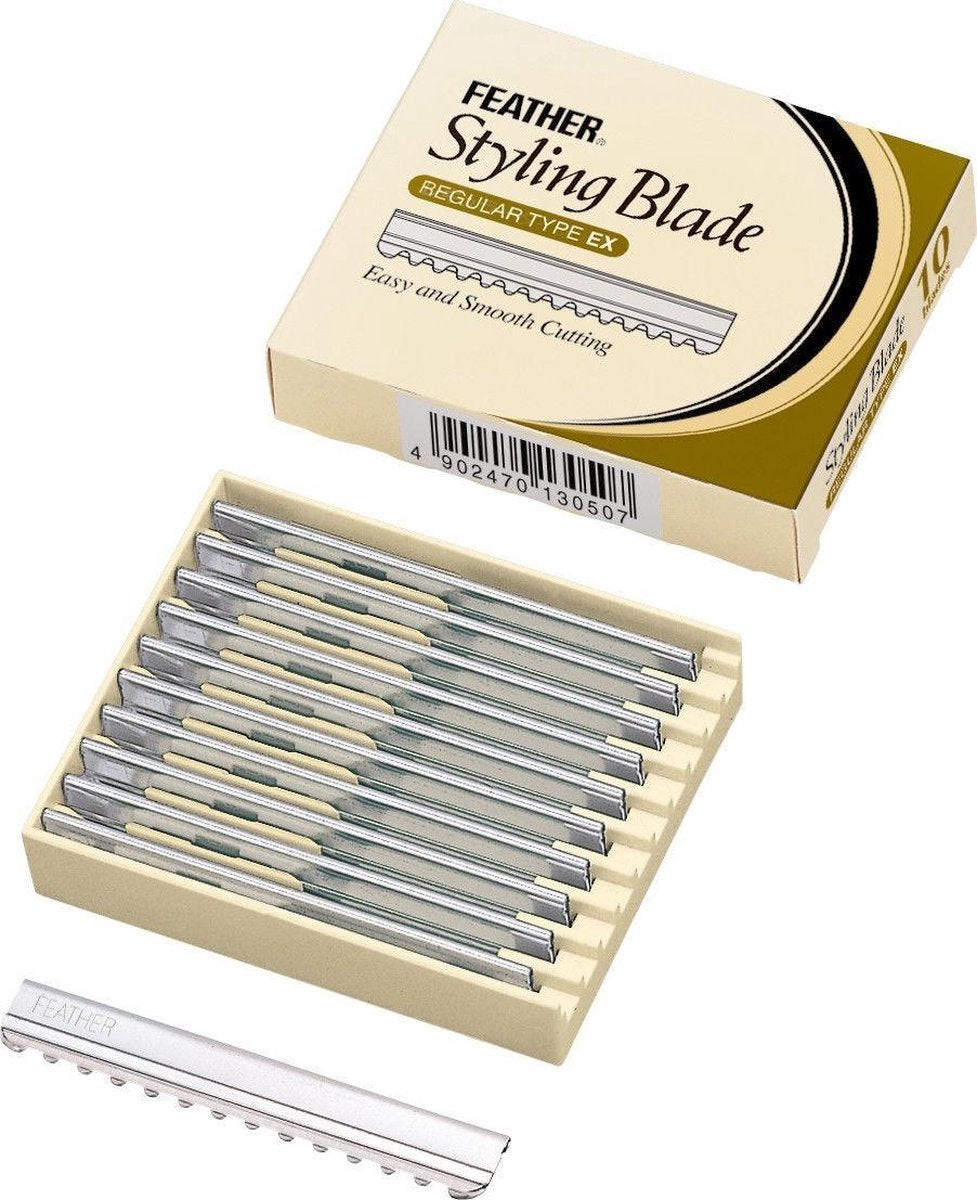 Feather Styling Blades Regular 5 x 10 stuks