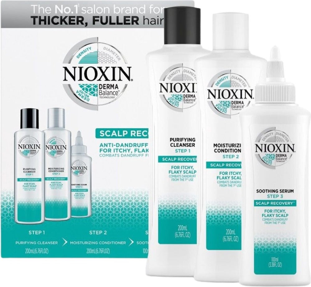 Nioxin Scalp Recovery Kit 200 + 200 + 100 ml