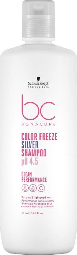 Schwarzkopf BC Bonacure Color Freeze Silver Shampoo 1000 ml