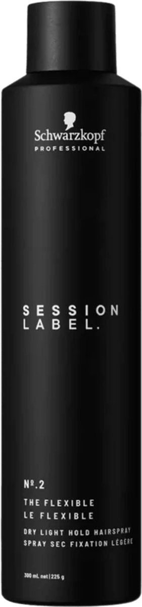 Schwarzkopf Session Label The Flexible haarlak 500 ml