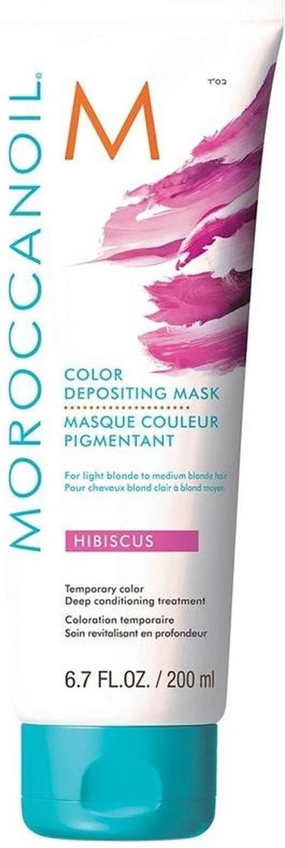 Moroccanoil Color Depositing Mask Hibiscus 200 ml