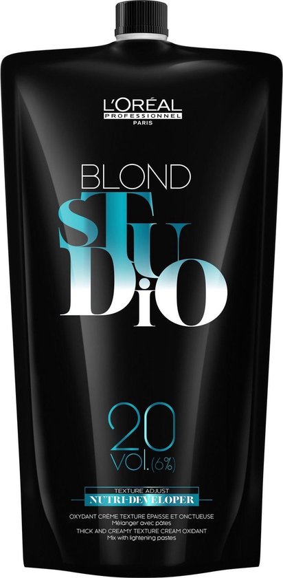 L'Oréal Professionnel Blond Studio Oxydant Platinum 20 Vol 1000 ml