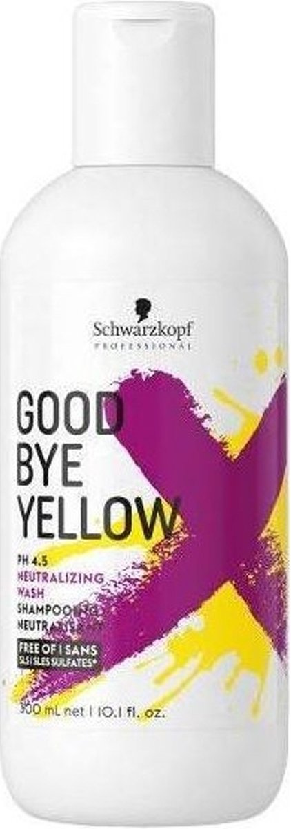 Schwarzkopf Goodbye Yellow Neutralizing Wash 300 ml
