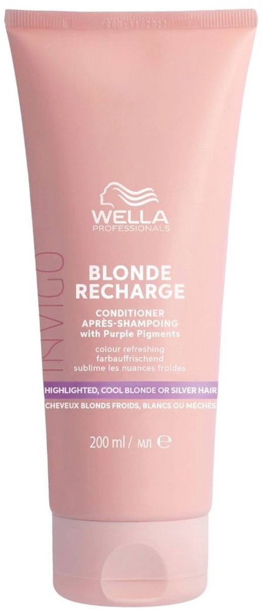 Wella Invigo Blonde Recharge Cool Blonde Conditioner 200 ml