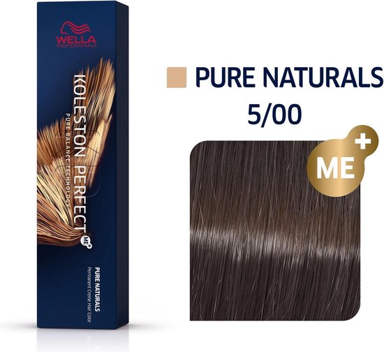 Wella Koleston Perfect ME+ 5/00 Lichtbruin Natuur intens 60 ml