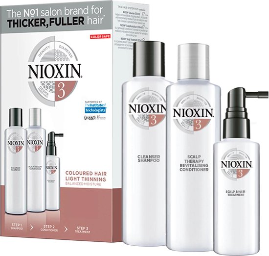 Nioxin 3-Part System Kit 3 150 + 150 + 50 ml