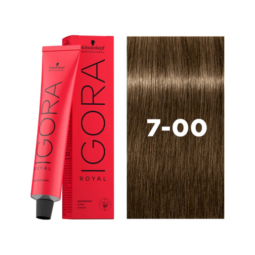 Schwarzkopf Igora Royal 7-00 Middenblond Natuur intens 60 ml