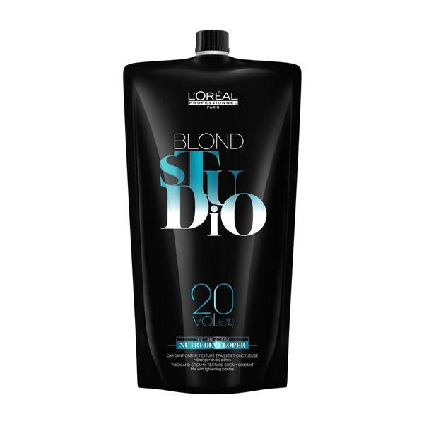 L’Oréal Professionnel - Blond Studio - Oxydant Platinum 20 Vol - Oxydanten voor alle haartypes - 1000 ml
