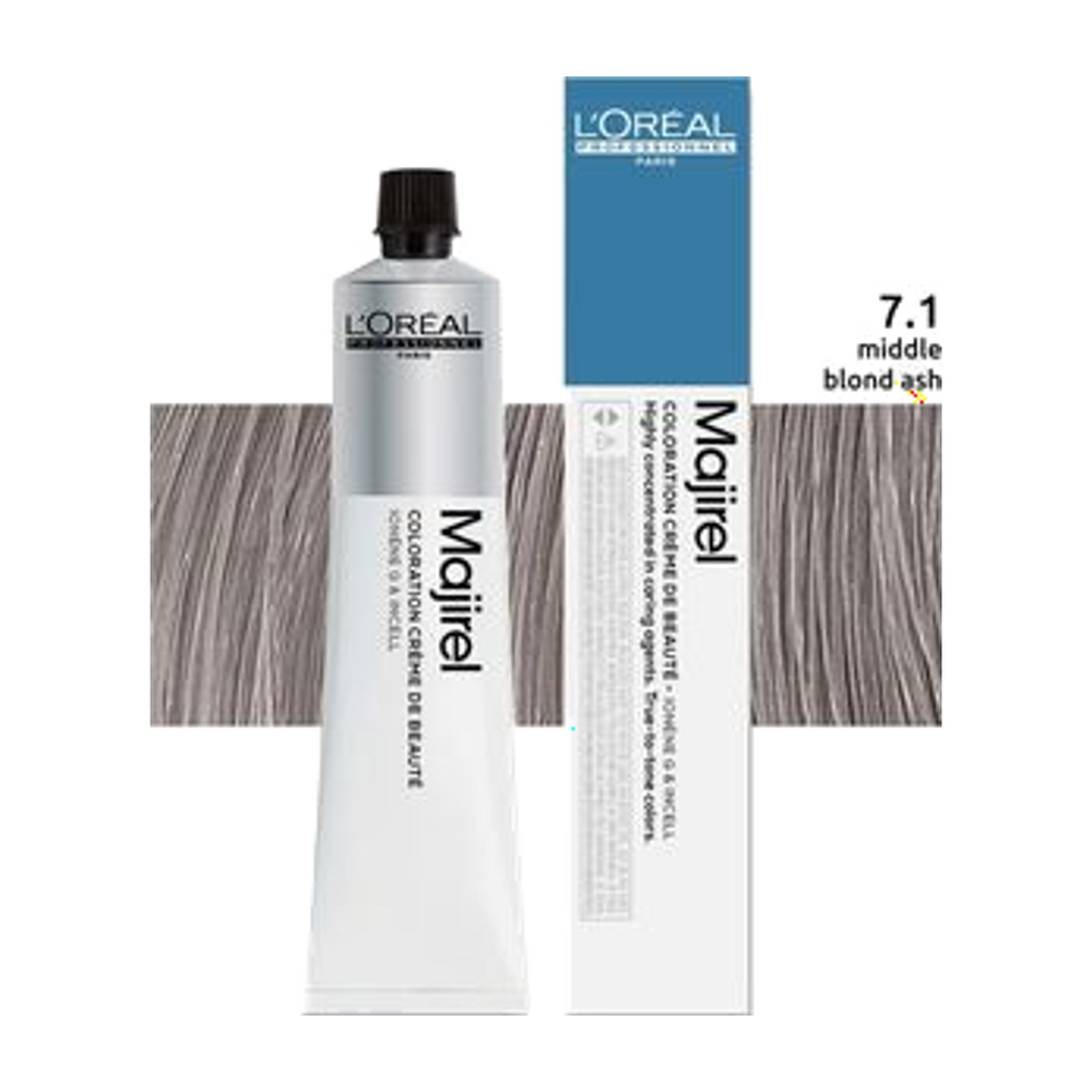 L'Oréal Professionnel - Haarverf - Majirel - 50ML - 7.1