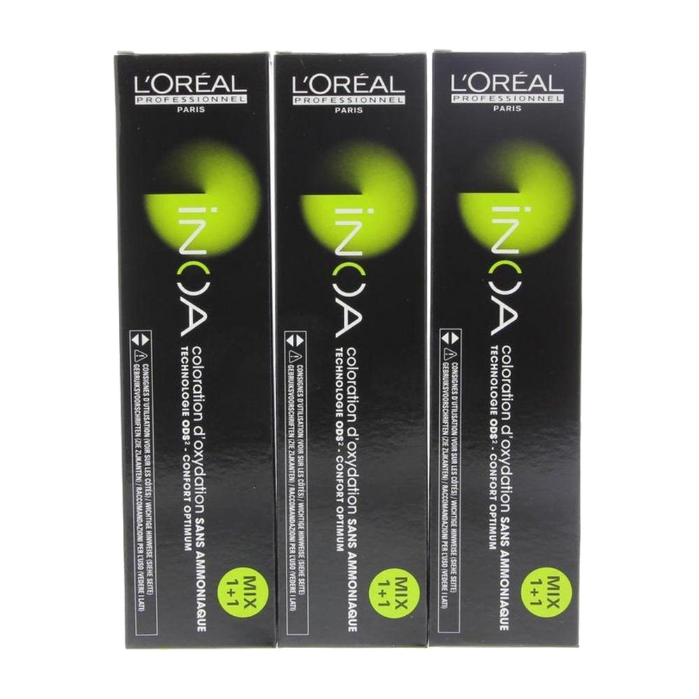 L'Oréal Professionnel iNOA 3.15 Donkerbruin As Mahonie 60 g