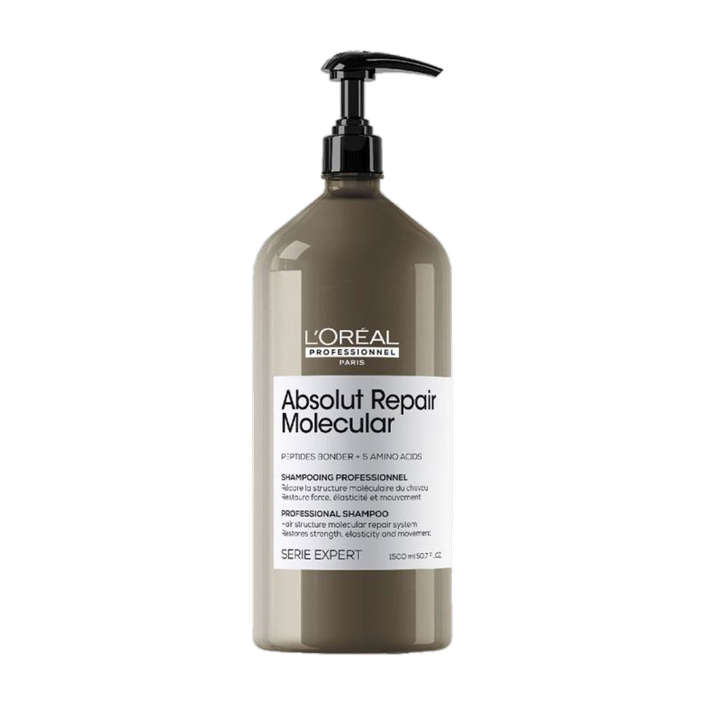 L'Oréal Professionnel Absolut Repair Molecular Shampoo – Professionele shampoo voor beschadigd haar – 300 ml