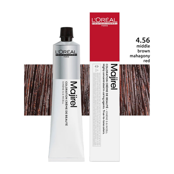 L’Oréal Paris (public) Majirel 4.56 haarkleuring Rood 50 ml