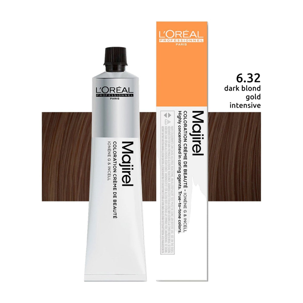 L’Oréal Paris (public) Majirel 6.32 haarkleuring Bruin 50 ml