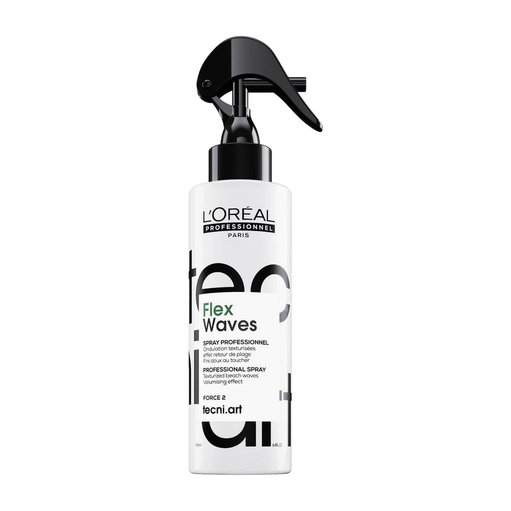 L'Oréal Professionnel Tecni.ART Flex Waves Spray - Voor een warrige beach look - Texturiserende zoutspray met zeezout - 150 ml