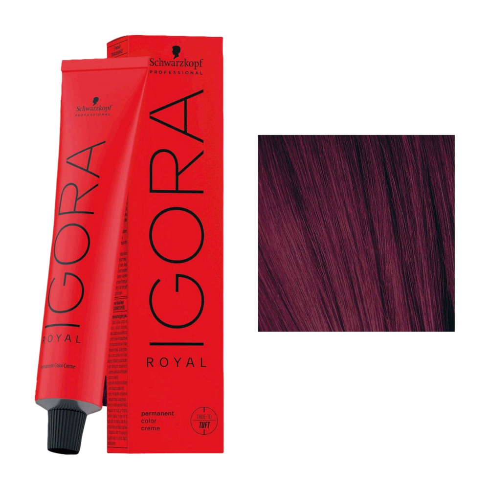 Schwarzkopf Igora Royal 5-99 Lichtbruin Violet intens 60 ml