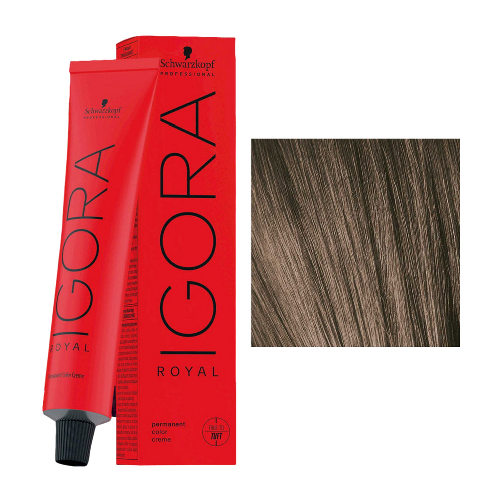 Schwarzkopf Igora Royal 7-1 Middenblond Cendré 60 ml