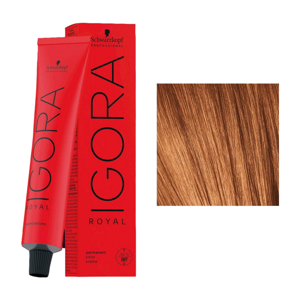 Schwarzkopf Igora Royal 9-7 Zeer lichtblond Koper 60 ml