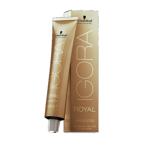 Schwarzkopf Igora Royal Absolutes 8-01 Lichtblond Natuur Cendré 60 ml