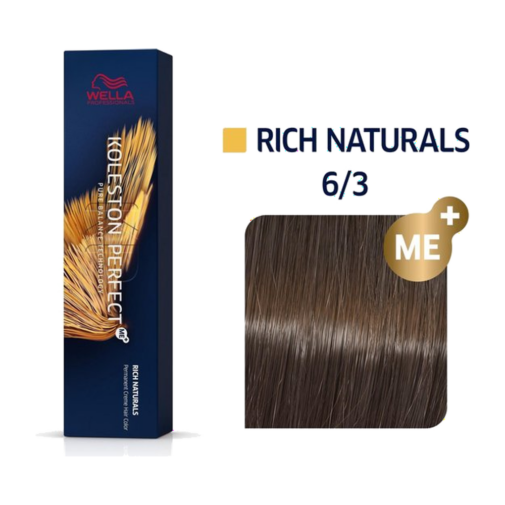Wella Koleston Perfect ME+ 6/3 Donkerblond Goud 60 ml