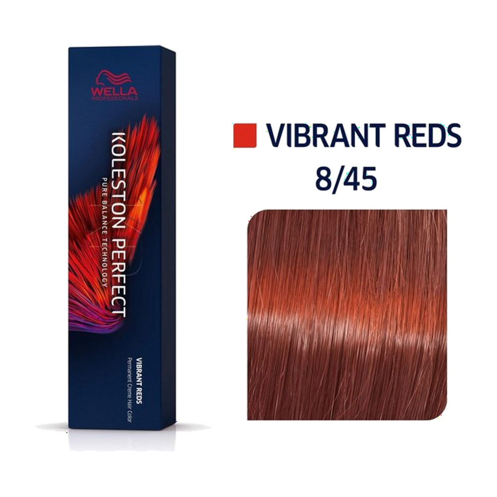 Wella Koleston Perfect ME+ 8/45 Lichtblond Rood Mahonie 60 ml