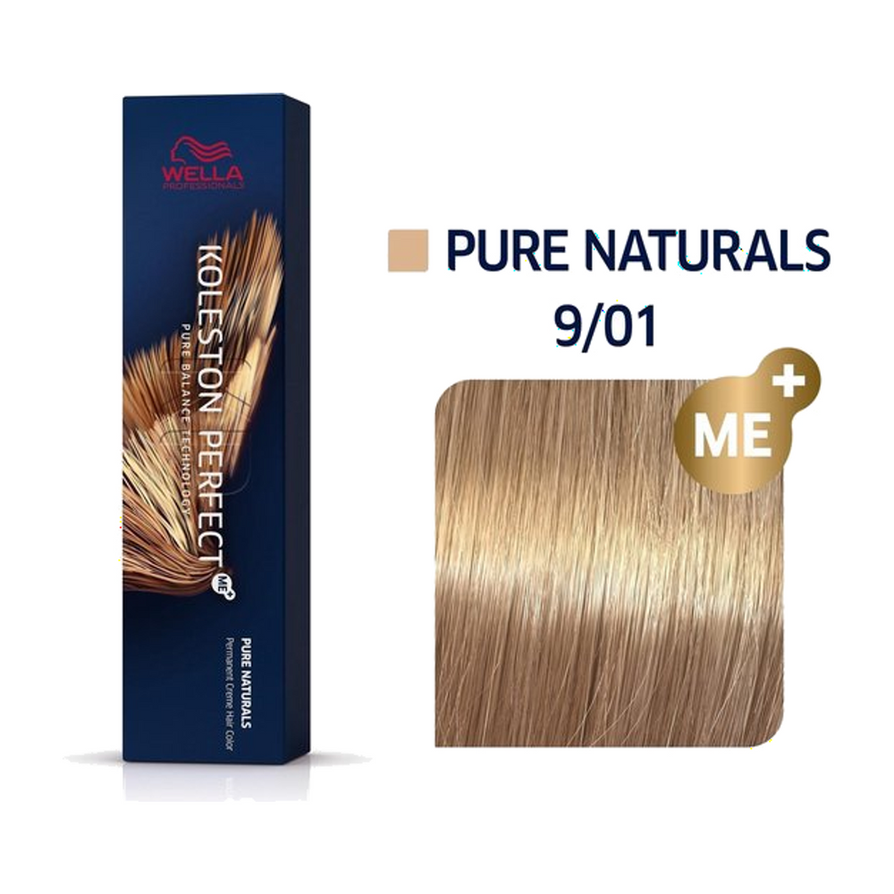 Wella Koleston Perfect ME+ 9/01 Zeer lichtblond Natuur As 60 ml