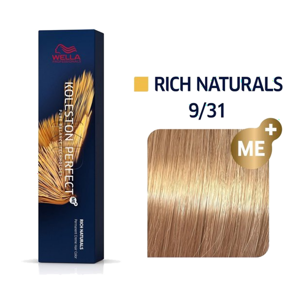 Wella Koleston Perfect ME+ 9/31 Zeer lichtblond Goud As 60 ml