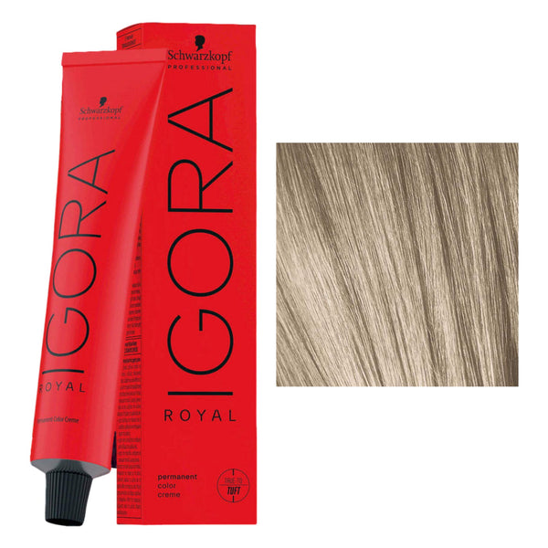 Schwarzkopf Igora Royal 9-1 Zeer lichtblond Cendré 60 ml