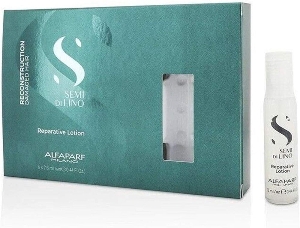 Alfaparf Milano Semi di Lino Reconstruction Reparative Lotion 6 x 13 ml
