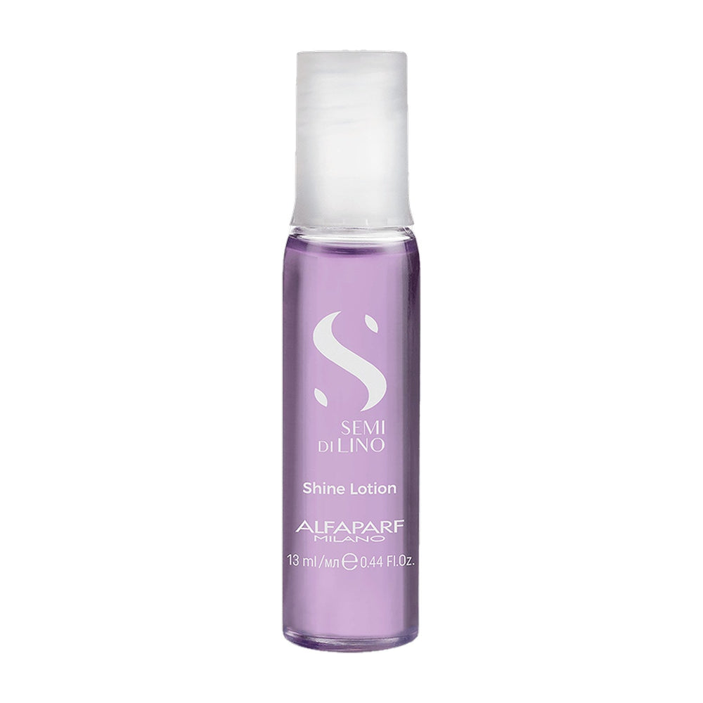 AlfaParf PF016452 Milano Semi Di Lino Sublime Shine Lotion 12 x 13 ml Unico Zwart, 156 ml,wit
