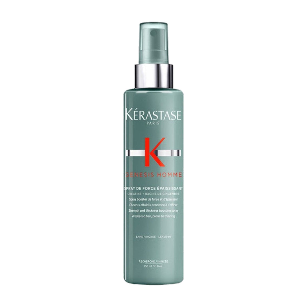 Kérastase Genesis Homme Spray de Force Épaississant - Kracht- en dikteversterkende spray tegen haaruitval voor mannen met verzwakt haar dat snel dunner wordt - 150ml