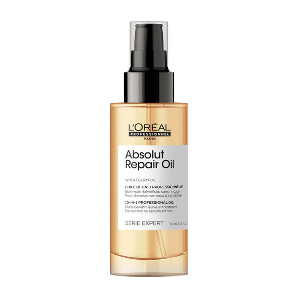 L’Oréal Professionnel Absolut Repair 10-in-1 Olie – Herstellende olie beschadigd haar – Serie Expert – 90 ml