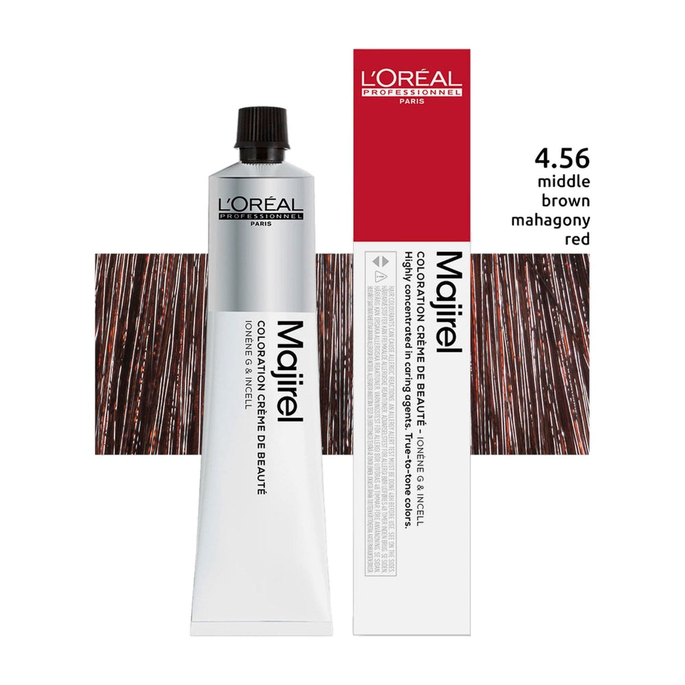 L’Oréal Paris (public) Majirel 4.56 haarkleuring Rood 50 ml