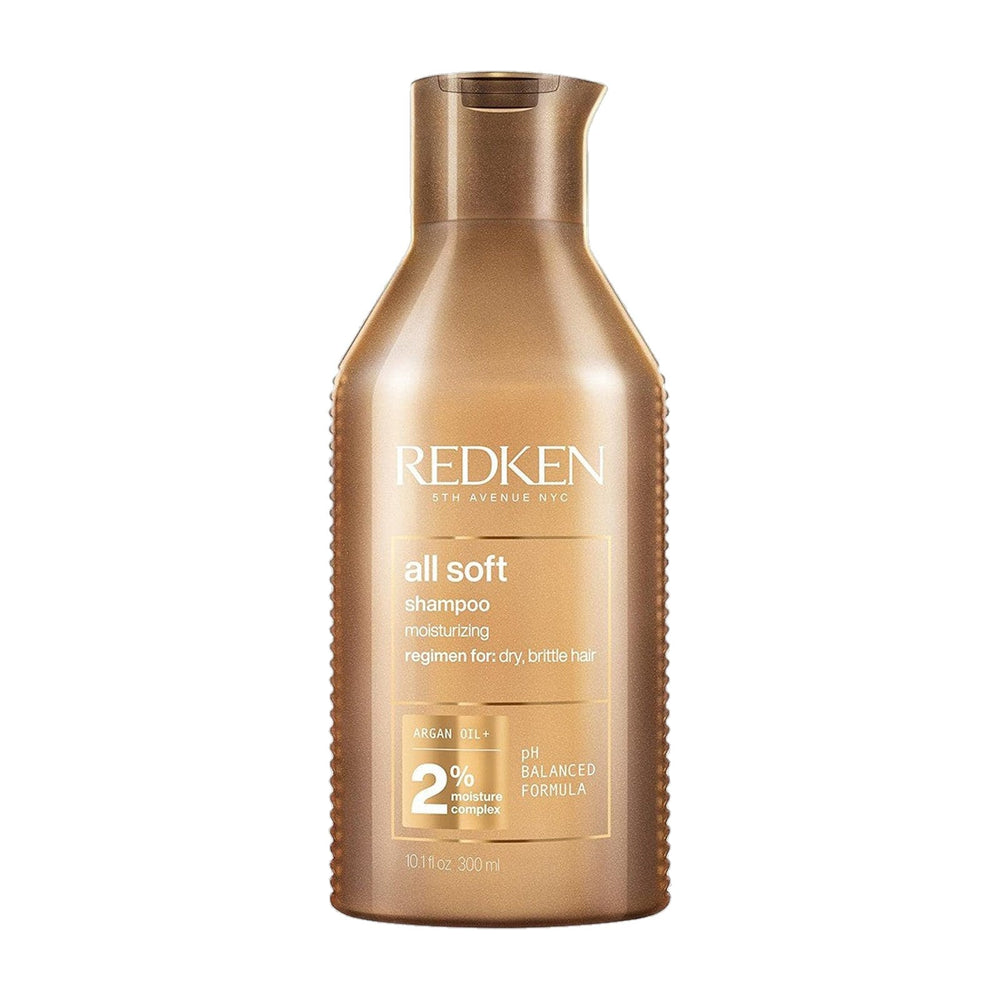 Redken All Soft Shampoo 300ml - Normale shampoo vrouwen - Voor Alle haartypes
