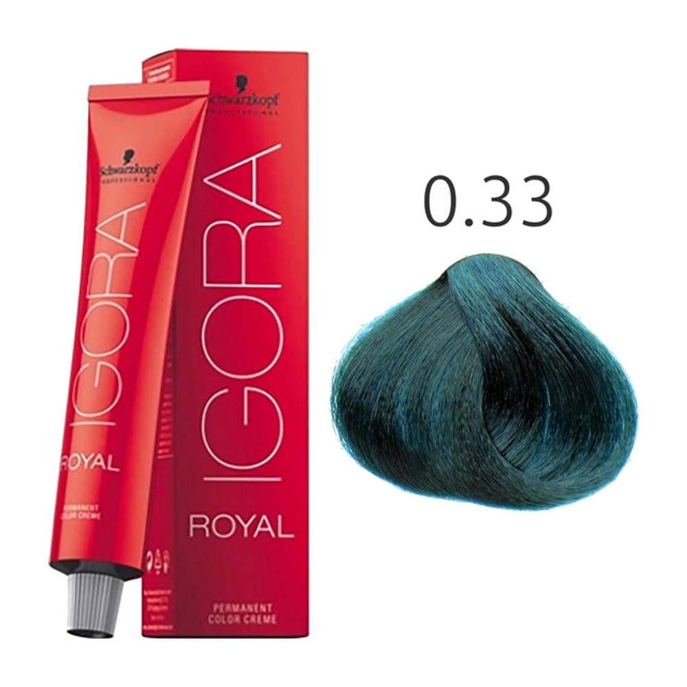 Schwarzkopf Igora Royal 0-33 Anti-rood mixtoon 60 ml