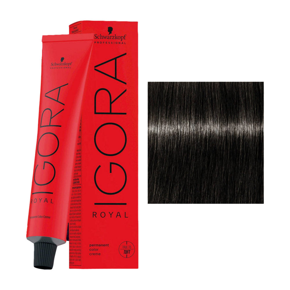 Schwarzkopf Igora Royal 5-13 Lichtbruin Cendré Mat 60 ml