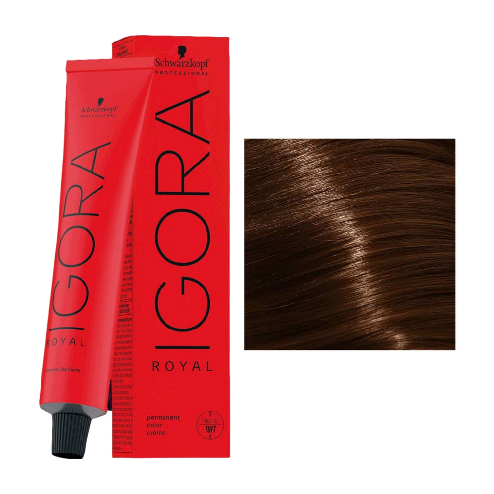 Schwarzkopf Igora Royal 5-57 Lichtbruin Goud Koper 60 ml