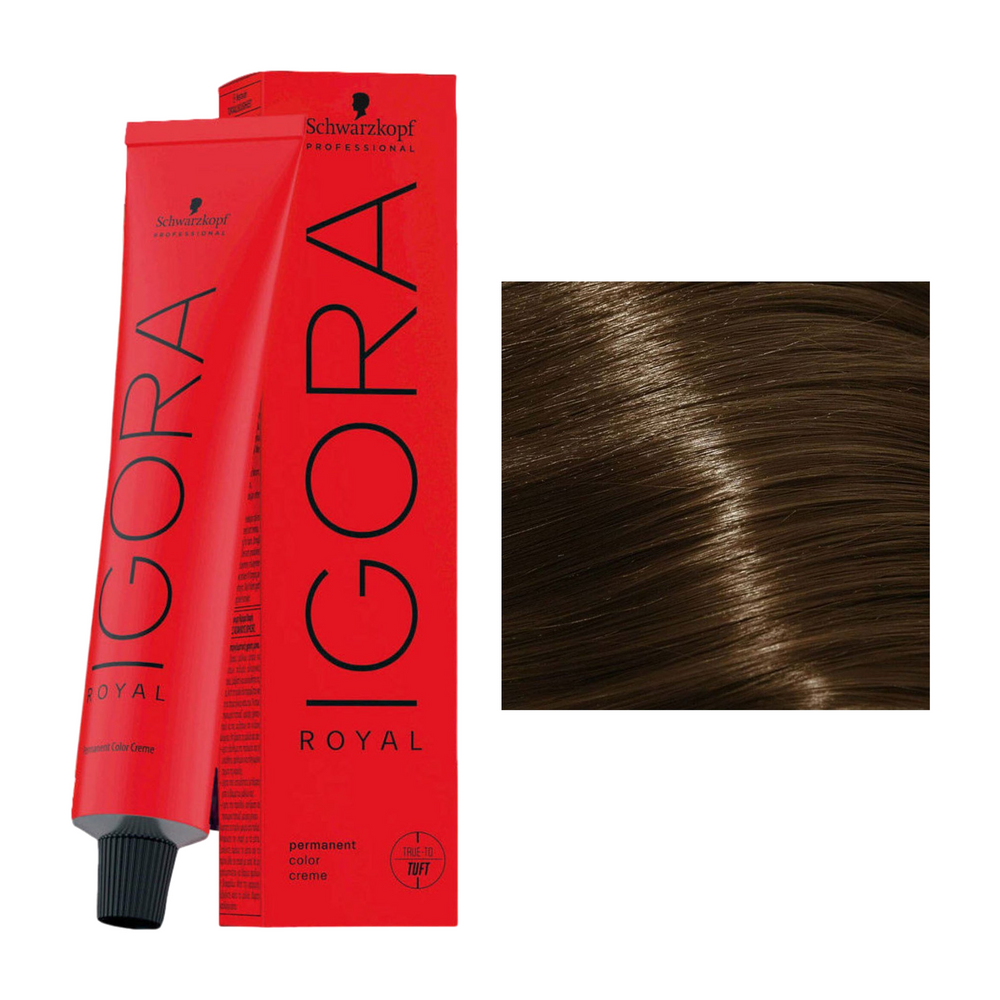 Schwarzkopf Igora Royal 6-63 Donkerblond Chocolade Mat 60 ml