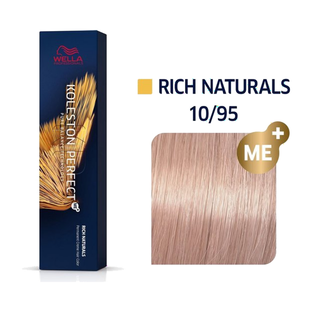 Wella Koleston Perfect ME+ 10/95 Extra lichtblond Cendré Mahonie 60 ml
