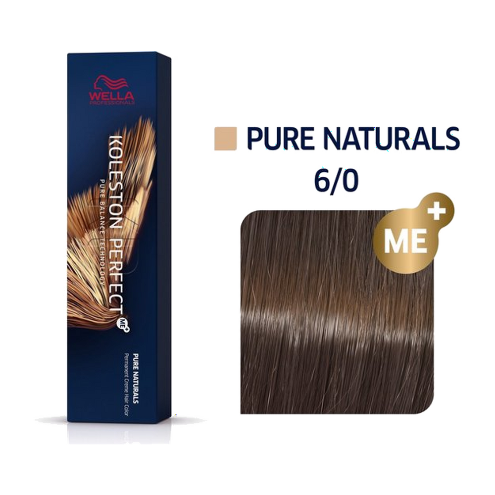 Wella Koleston Perfect ME+ 6/0 Donkerblond Natuur 60 ml