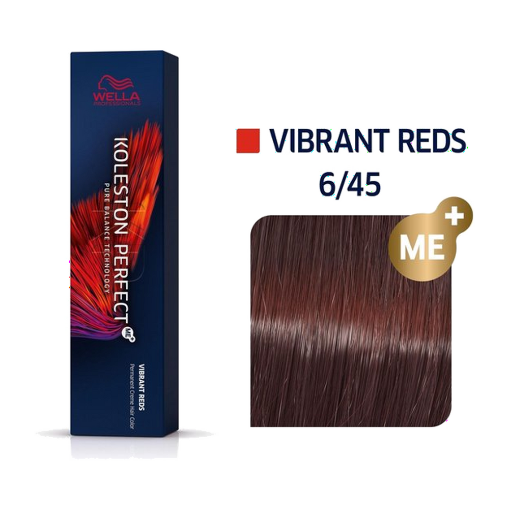 Wella Koleston Perfect ME+ 6/45 Donkerblond Rood Mahonie 60 ml
