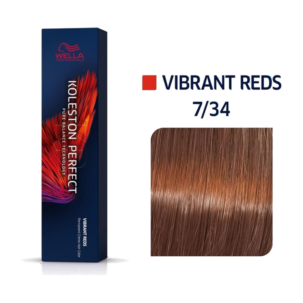 Wella Koleston Perfect ME+ 7/34 Middenblond Goud Rood 60 ml